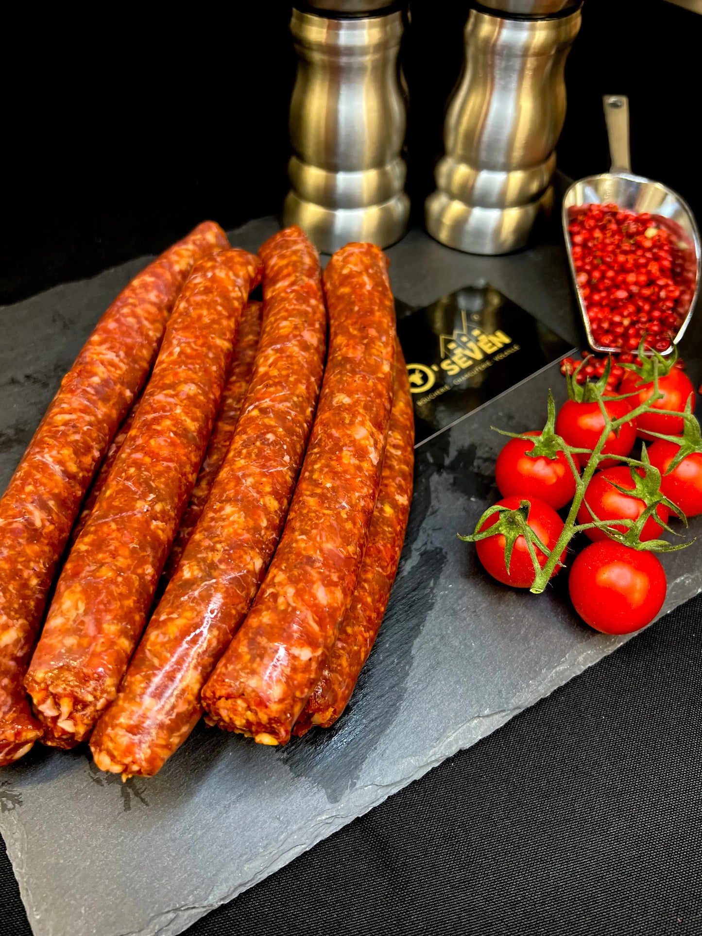 merguez d'agneau vue de proche