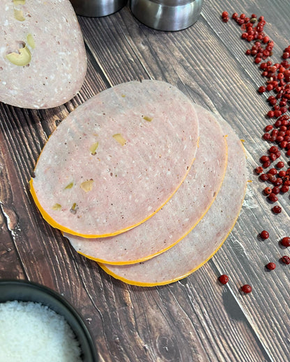 Mortadelle de Veau aux Olives Maison